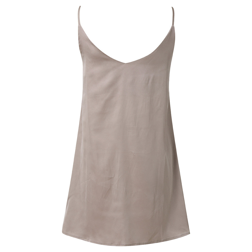 Vestido Curto Liso Casual