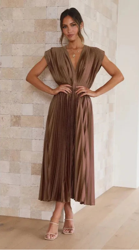 Vestido Longo Corset Drapeado para Festas