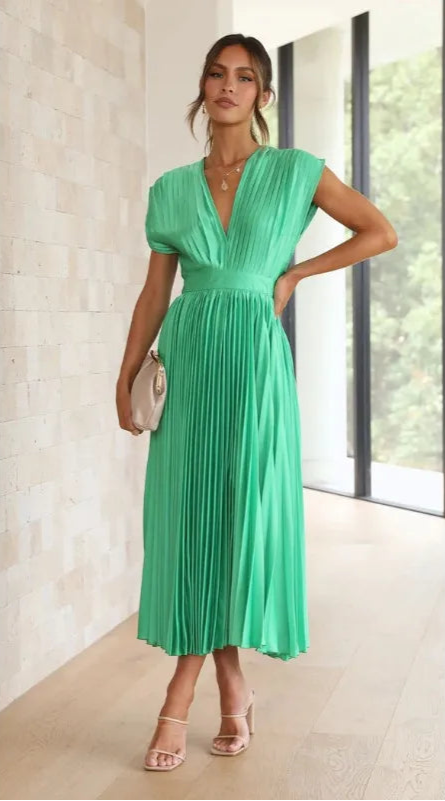 Vestido Longo Corset Drapeado para Festas