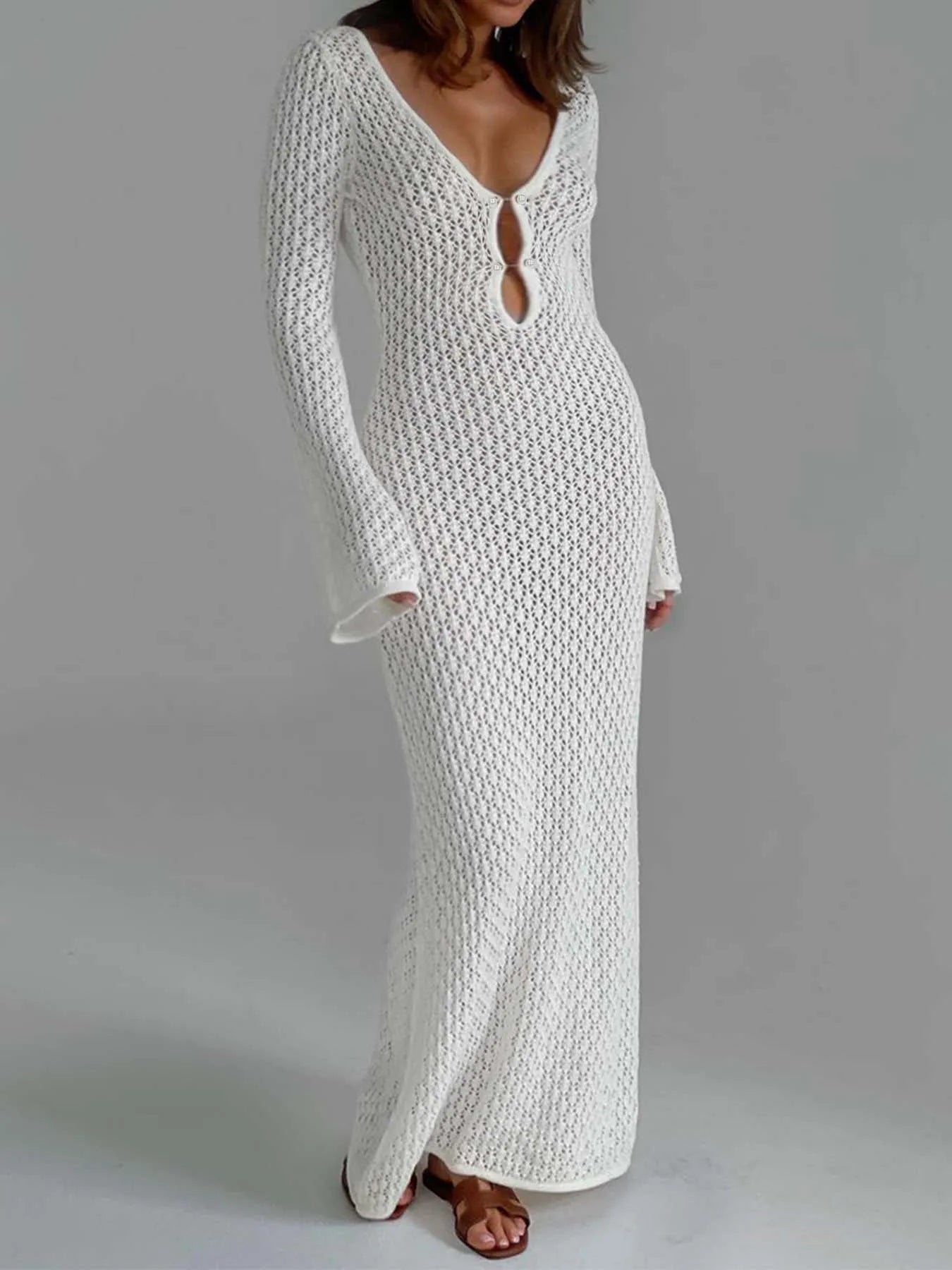 Vestido Longo de Verão Branco