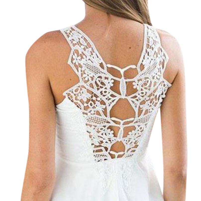 Vestido Branco Curto e Solto