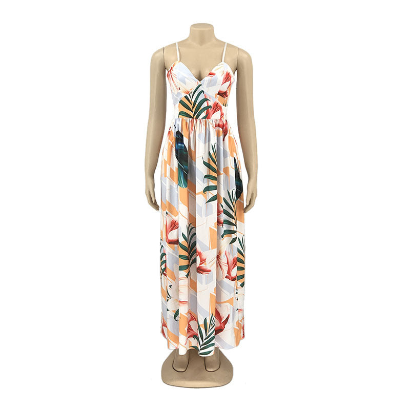 Vestido Longo Verão Estampado