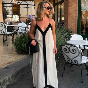 Vestido Longo Assimétrico
