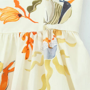 Vestido Curto Estampado Verão