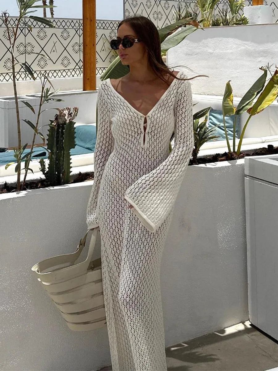 Vestido Longo de Verão Branco