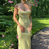 Vestido Longo Floral