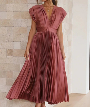 Vestido Longo Corset Drapeado para Festas