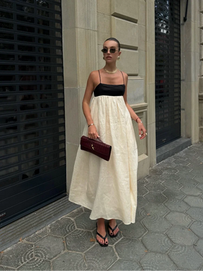 Vestido Longo Sem Mangas